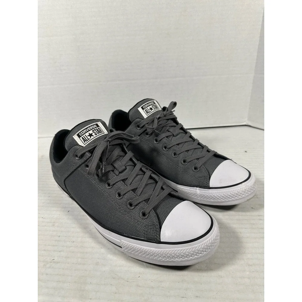 Converse Chuck Taylor All Star Madison Grey Textile LowTop Shoes 158999C Mens 12